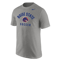 Boise State Soccer Tee Wordmark Over Sport