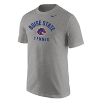 Image of Boise State Tennis Tee Wordmark Over Sport
