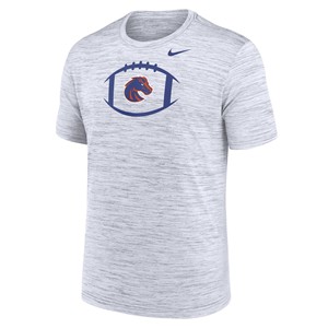 Boise State T-Shirt - Bronco In Football by Nike - white (SKU: 13435356494) Boise State T-Shirt - Bronco In Football by Nike - white