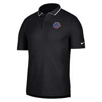 Image of BOISE STATE COLLEGIATE POLO WHITE TRIM NIKE -  black