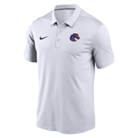 Image of BOISE STATE POLO LOGO VARSITY NIKE -  white