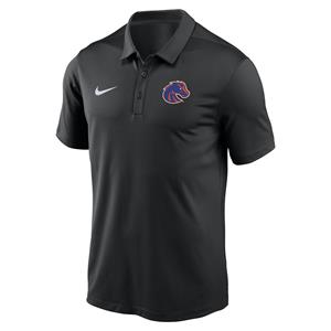 Image of BOISE STATE POLO LOGO VICTORY NIKE -  black