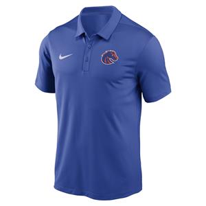 Image of BOISE STATE POLO LOGO VICTORY NIKE -  royal