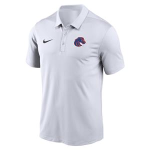 Image of BOISE STATE POLO LOGO VICTORY NIKE -  white