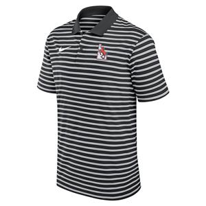 Image of BOISE STATE POLO VAULT VICTORY STRIPE NIKE -  black