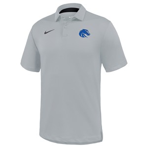 Boise State Polo Coach Tour Royal Logo Nike - main view