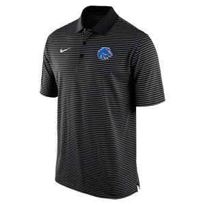 19 - Boise State Polo - Coach Tour Stripe by Nike - main view