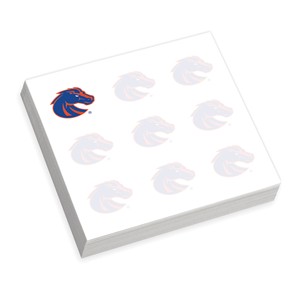 Boise State Sticky Notes - Repeating Bronco Head 3 in. x 3 in. 2-Pack by MCM Brands - main view