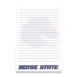 Boise State Scratch Pad - Bronco Head & Wordmark 4 in. x 6 in. by MCM Brands - main view