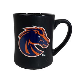 BOISE STATE MUG MATTE FULL COLOR BRONCO -  black