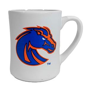 BOISE STATE MUG MATTE FULL COLOR BRONCO -  white