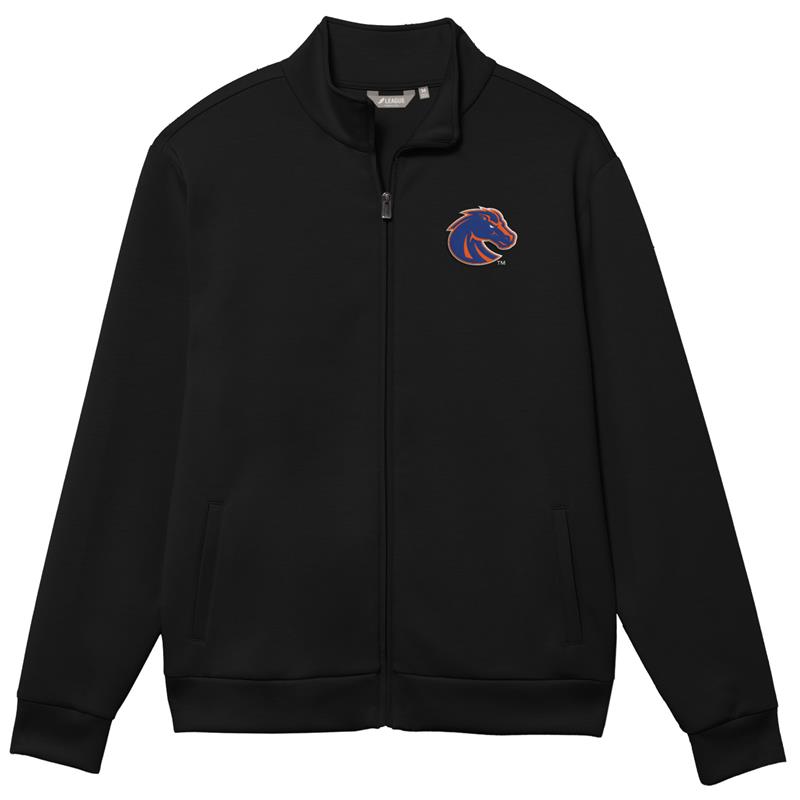 Boise State Full-Zip Jacket, Logo Left Chest by League Collegiate Wear (SKU 13439477531) Boise State Full-Zip Jacket, Logo Left Chest by League Collegiate Wear - main view