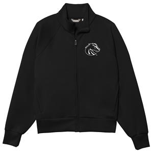 Boise State Women’s Full-Zip, Embroidered Logo by League Collegiate Wear - black (SKU: 13439040531) Boise State Women’s Full-Zip, Embroidered Logo by League Collegiate Wear - black