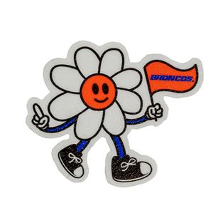 Boise State Decal Flower With Flag - main view