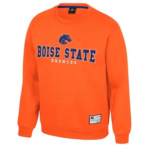 Boise State Crewneck - Logo Above Wordmark by Colosseum - main view