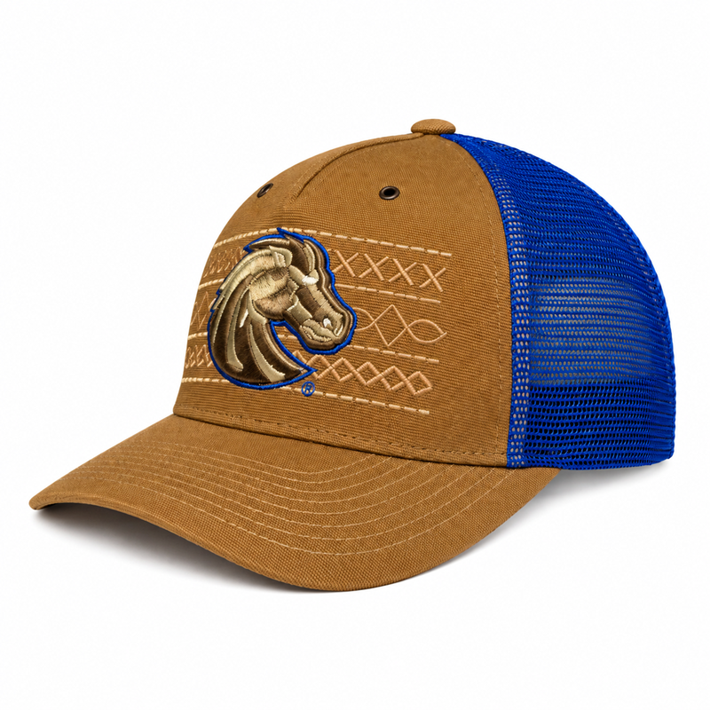 Boise State Cap - Bronco Logo Stitching by Wrangler (SKU 13478469638) Boise State Cap - Bronco Logo Stitching by Wrangler - main view