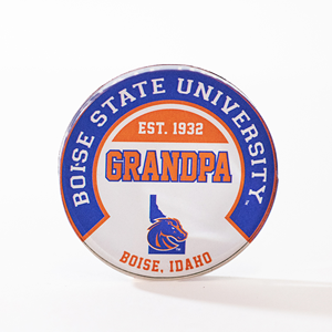 Grandpa Magnet 3.1 - BOISE STATE GRANDPA MAGNET ROUND