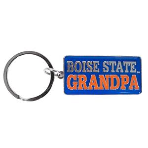Grandpa Keychain 2.1 - BOISE STATE GRANDPA STACKED KEYCHAIN