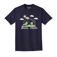 Boise Idaho Tee Take It Easy Sunshine