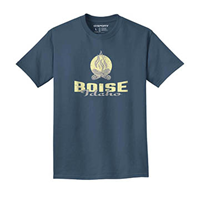 Boise Idaho Tee Campfire Tonal
