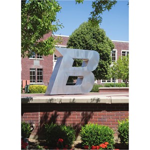 Boise State Postcard - B Plaza by The Fanatic Group - main view
