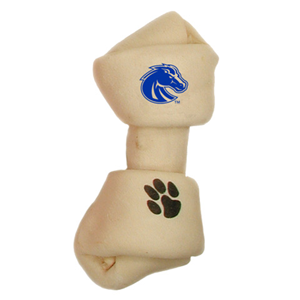 Image of Boise State Pet Toy Raw Hide Dog Bone