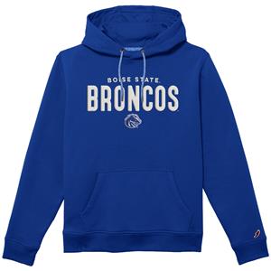 Image of Boise State Hoodie - Wordmark Over Logo by League Collegiate Wear