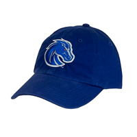Image of BOISE STATE HAT BRONCO RELAXED COTTON ADJ VALUE -  royal