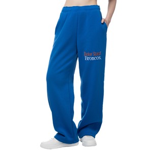 8- Boise State Women’s Sweatpants - Athletic Logo Back Pocket by ZooZatz - main view