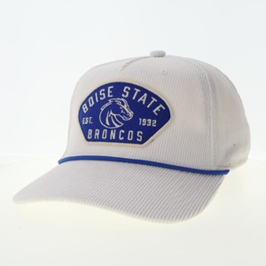 5- Boise State Cap Corduroy Rope Adjustable - Est 1932 Patch by Legacy - main view