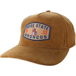 Boise State Cap - Vault Logo Patch Corduroy Brown by Legacy - main view