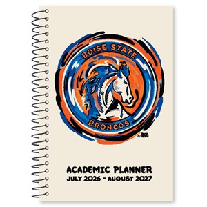 Boise State Academic Planner - Stylized Vault Logo 2026-2027 by Justin Patten - main view