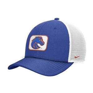 Boise State Cap - Embroidered Patch Trucker Snapback by Nike - main view