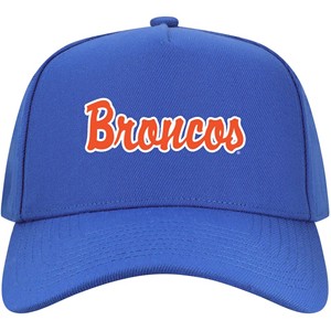 Boise State Cap - Script Broncos Adjustable Royal Blue by Legacy Athletic - main view