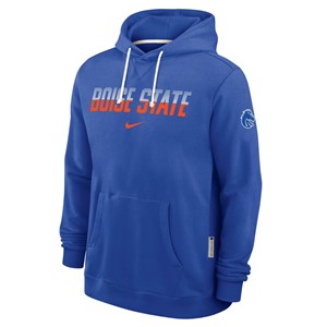 16 - Boise State Hoodie - Gradient Wordmark Over Swoosh Royal Blue by Nike - main view