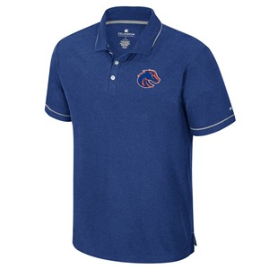 Boise State Polo - Athletic Logo Left Chest Royal Blue by Colosseum - main view