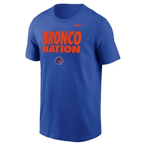 20 - Boise State T-Shirt - Bronco Nation Over Logo by Nike - main view