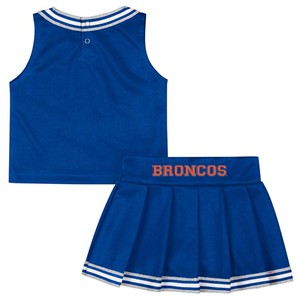 Boise State Toddler Girls Cheer Set Two Piece Royal Blue and Orange by Colosseum - 1 (SKU: 13403423656) Boise State Toddler Girls Cheer Set Two Piece Royal Blue and Orange by Colosseum - 1