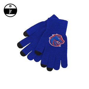 Boise State Youth Gloves - Bronco Logo by LogoFit - main view