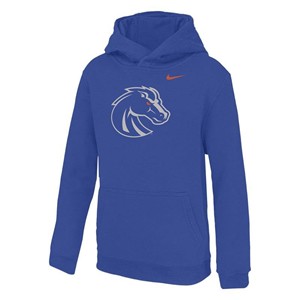 Boise State Youth Hoodie - Logo Royal Royal Blue by Nike - main view