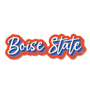 Boise State Decal Script Design Small - main view
