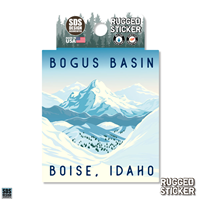 Boise, Id Decal Bogus Basin Snowy Mtn