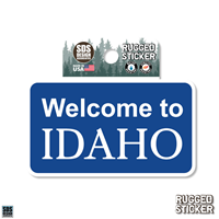 Boise, Id Decal Welcome To Idaho Sign