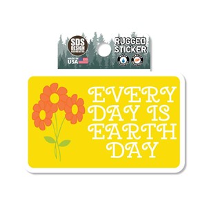 Decal Every Day Is Earth Day - main view