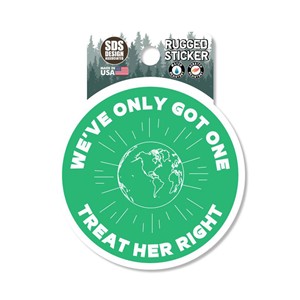 Decal Treat Her Right Mother Earth - main view