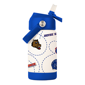Boise State 12oz Kids Water Bottle by Logo Brands - 2 (SKU: 13441814533) Boise State 12oz Kids Water Bottle by Logo Brands - 2