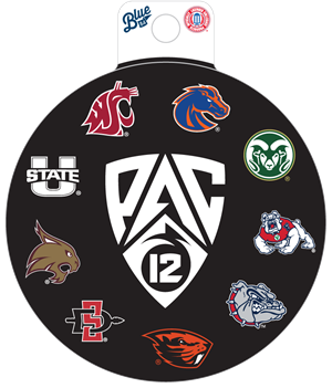 Boise State Decal - PAC-12 Logo by Blue 84 - main view