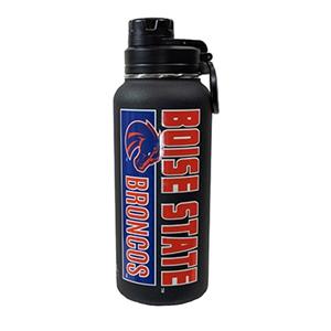 Image of BOISE STATE HYDRA PEAK 32 OZ CHUG LID BRONCO LOGO -  black