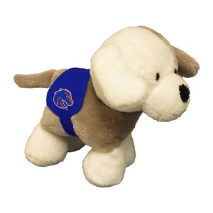 Boise State Plush Short Stack - Bronco Logo Saddle by Mascot Factory -  dog