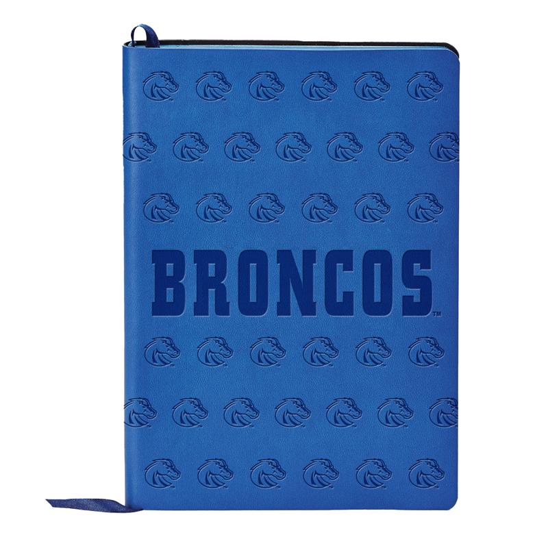 Boise State University Journal - Debossed Bronco Head Pattern by Spirit Products (SKU 13447717498) Boise State University Journal - Debossed Bronco Head Pattern by Spirit Products - main view